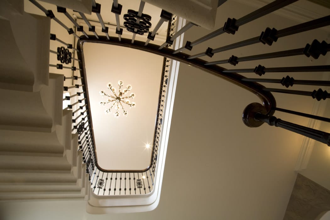 Traditional Ornate Iron Stair Railings & Balustrade Traditional Ornate Iron Stair Railings & Balustrade