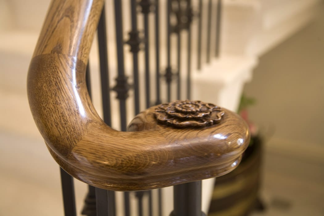 Traditional Ornate Iron Stair Railings & Balustrade Traditional Ornate Iron Stair Railings & Balustrade
