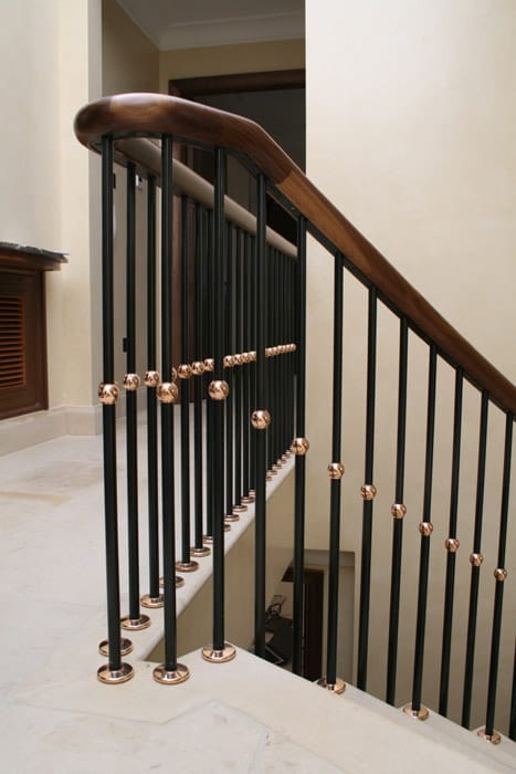 Rivendell Metal Balustrades & Wooden Handrail Rivendell Metal Balustrades & Wooden Handrail