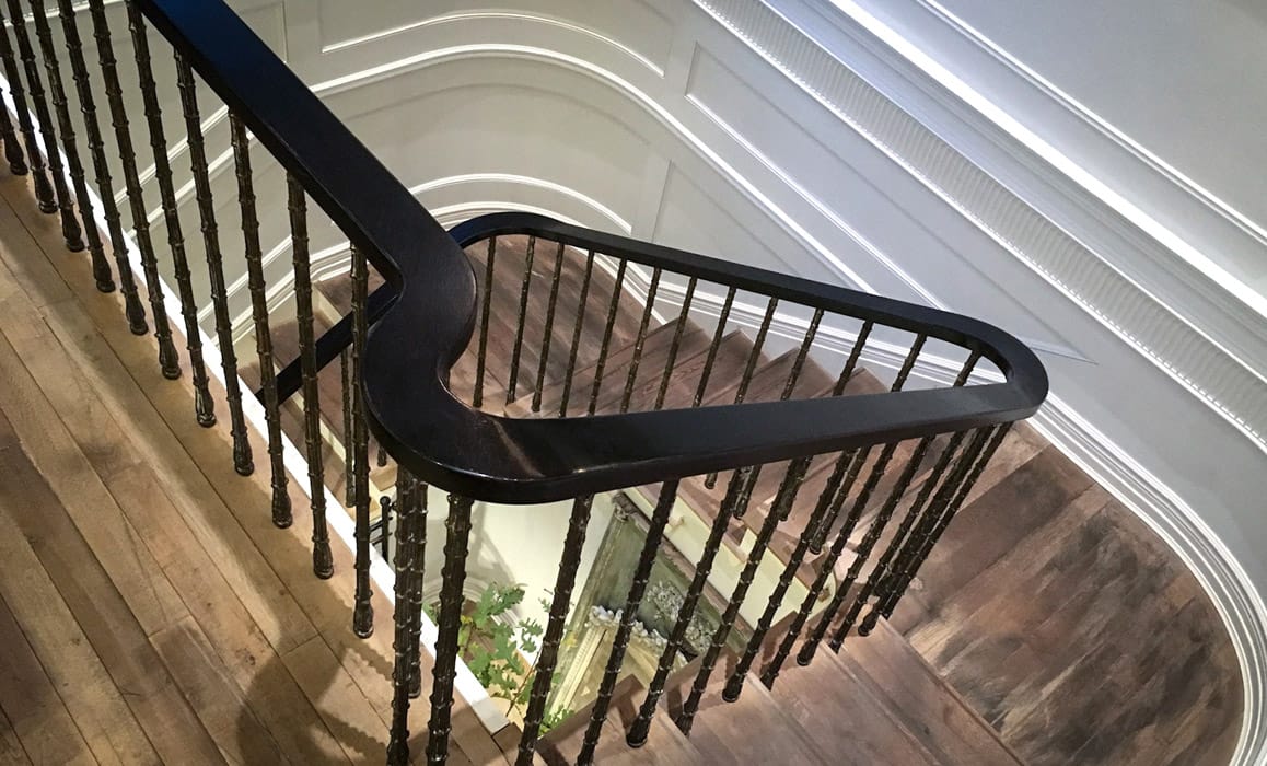 commercial premises staircase balustrade