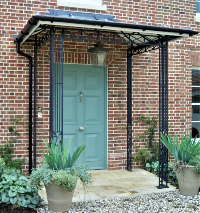 Roseleaf Porch with Custom Frieze Roseleaf Porch with Custom Frieze