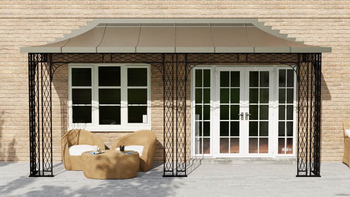 Double Treillage Porch
