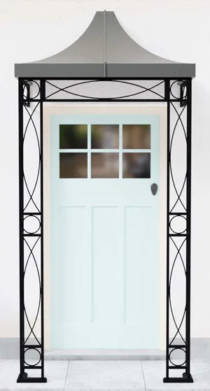 Nouveau porch design
