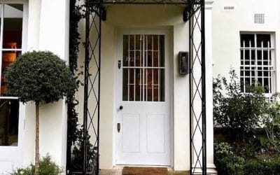 Regency Porch with Lead Roof