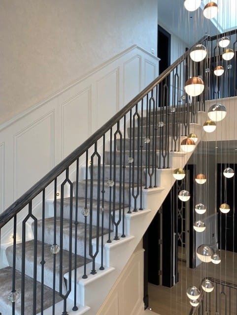 Balustrade with Crystal Detail