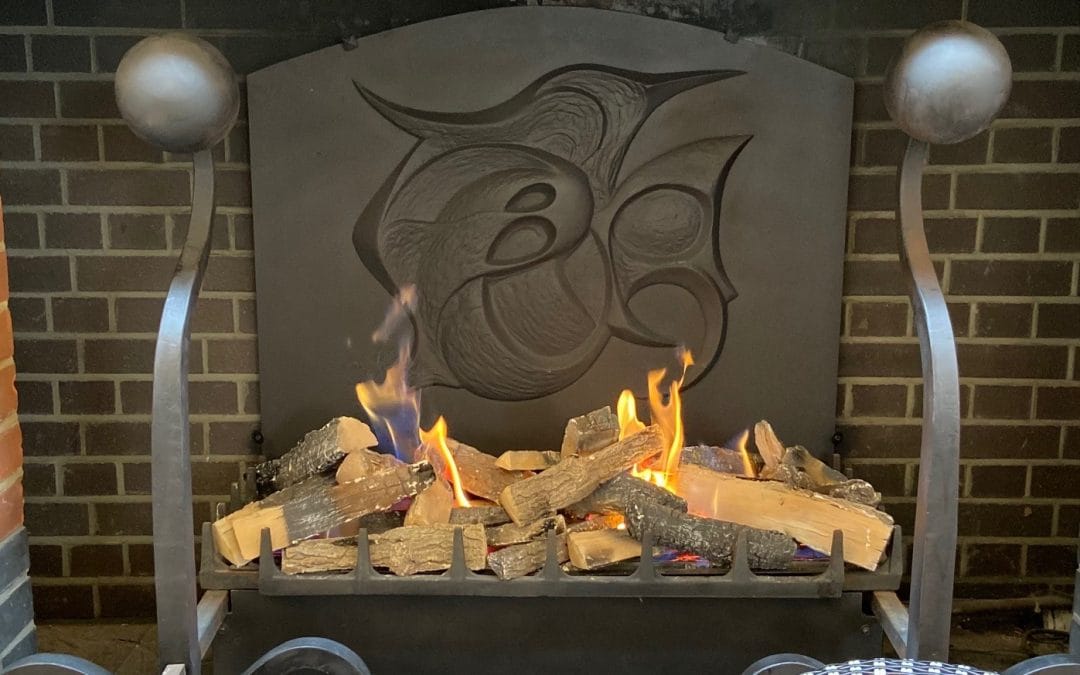 Cast Iron Fireback