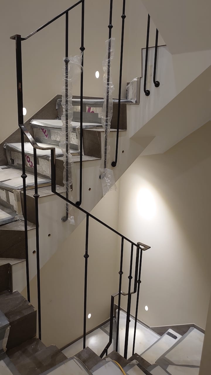 Rear staircase balustrade for large new build Rear staircase balustrade for large new build