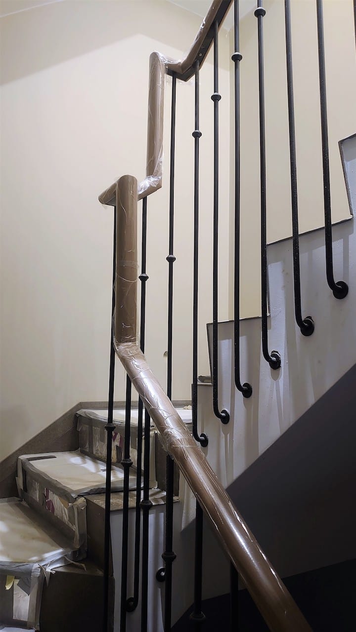 Rear staircase balustrade for large new build Rear staircase balustrade for large new build