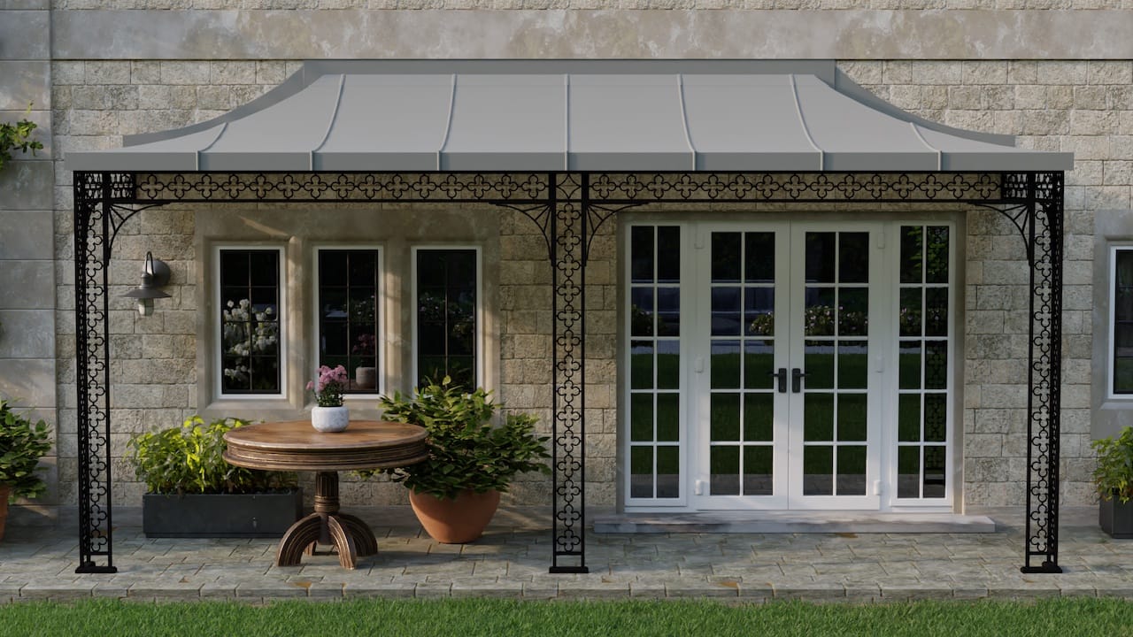 Quatrefoil_Veranda_Short_Front Treillage Short Veranda