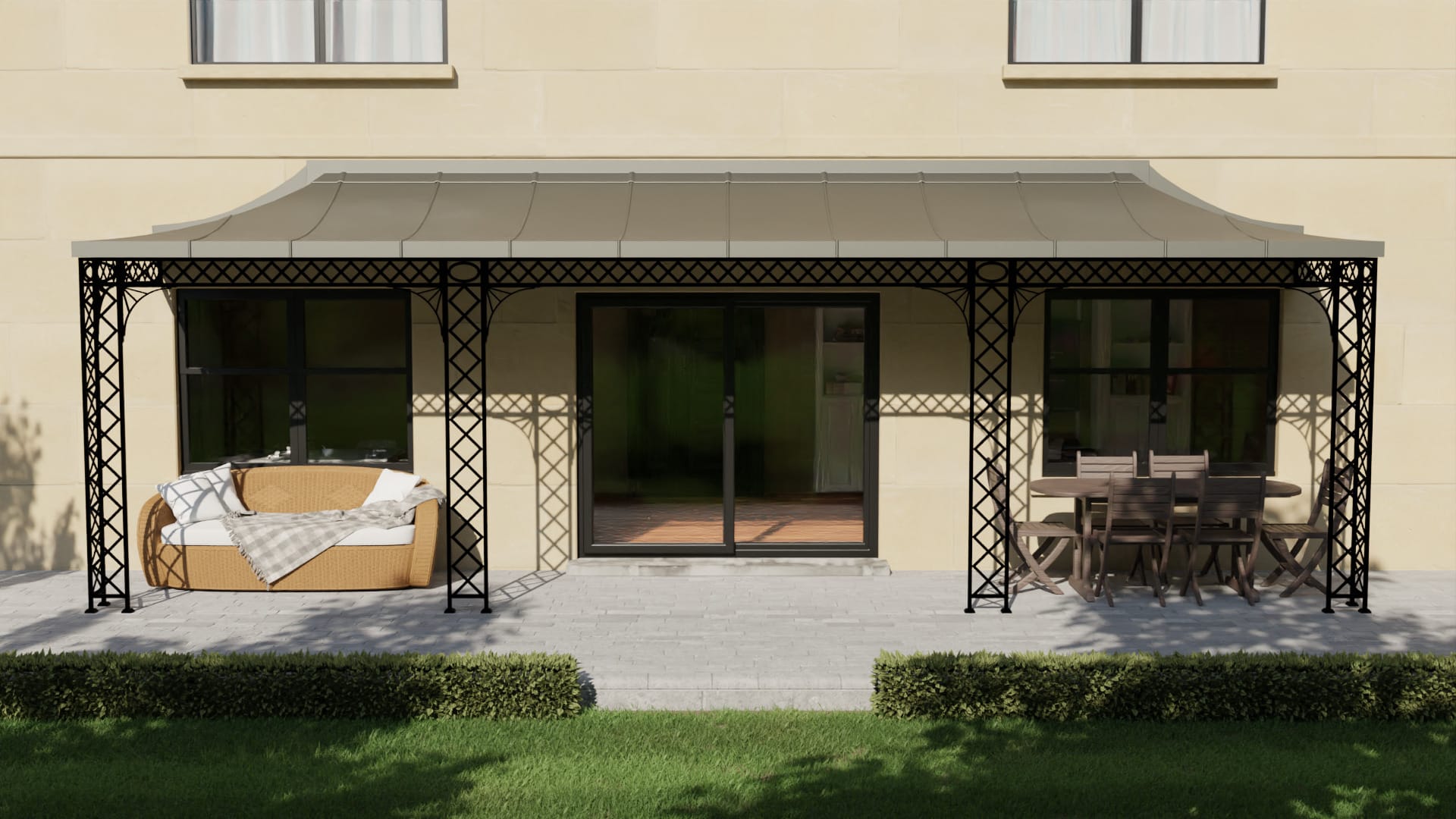 Regency Wide Veranda Front