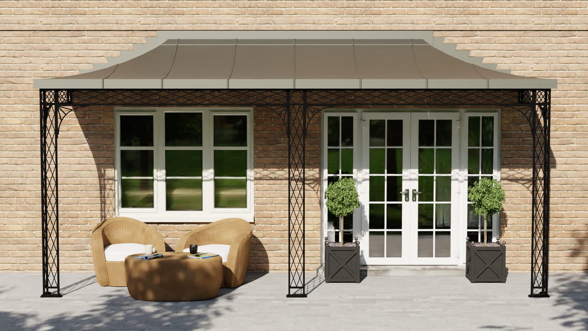 Treillage Veranda - Front Treillage Veranda - Front