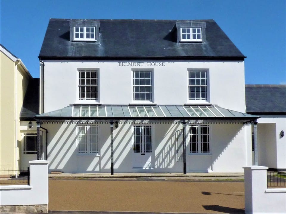 Belmont House Metal and Glass Roof Veranda