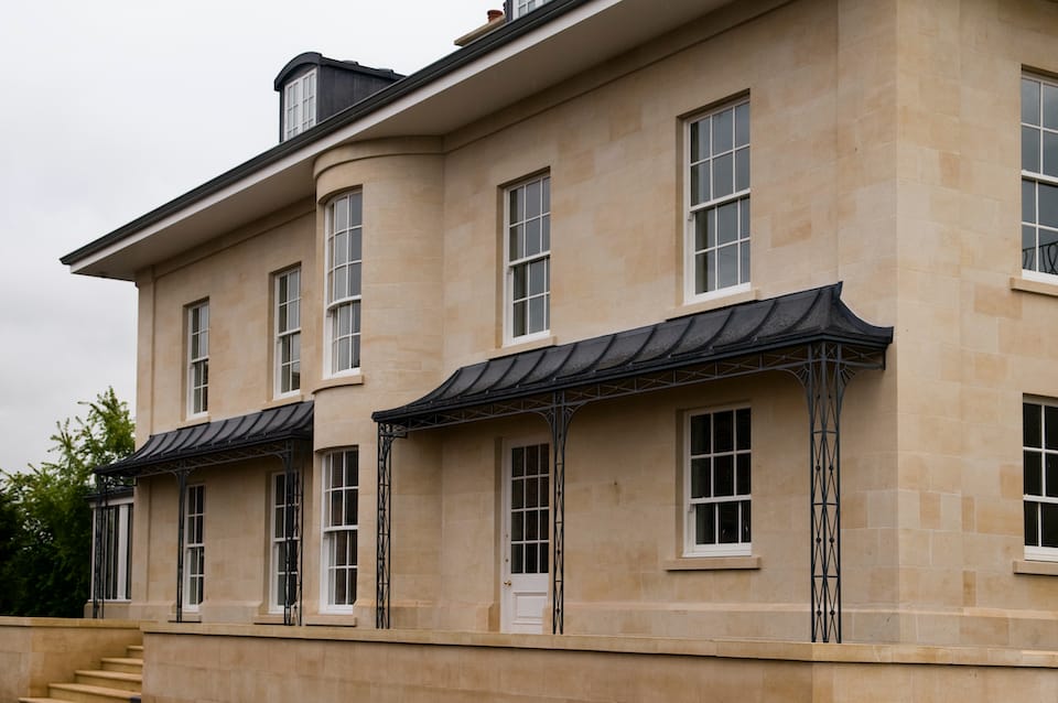 Modern Metal Veranda