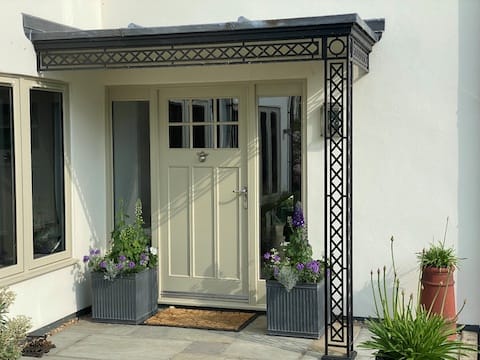 Wrought Iron Entrance Door Portico