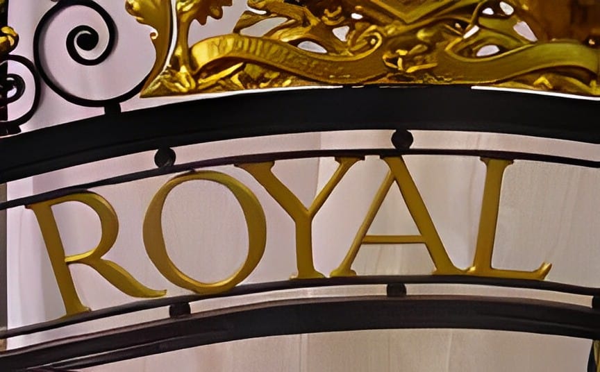 Water Jet Cut Steel Lettering & Gilding Restoration Cast Iron Crests & Gilding