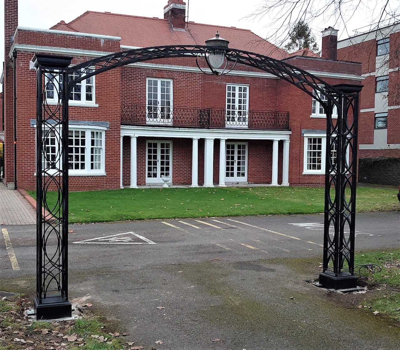 Wrought Iron Entrance Gate Wrought Iron Entrance Gate