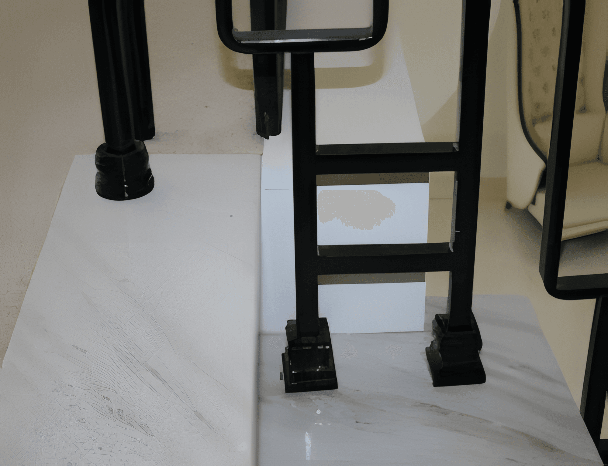 stair_balustrade_fixing-6_upscayl_2x_upscayl-standard-4x Marble Staircase with Bespoke Balustrade & Stainless Steel HANDRAIL