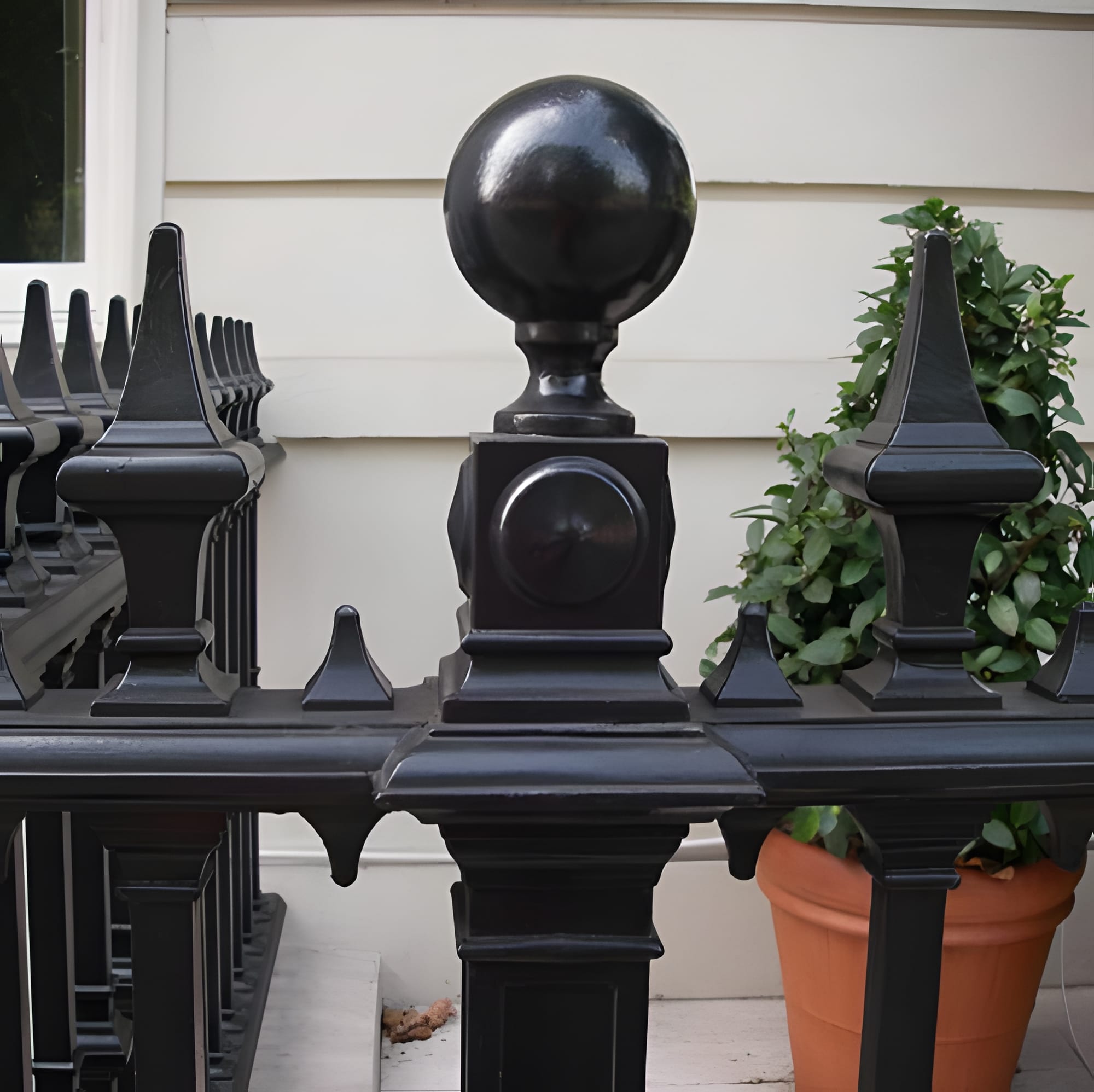 Wrought Iron Park Railings Wrought Iron Park Railings