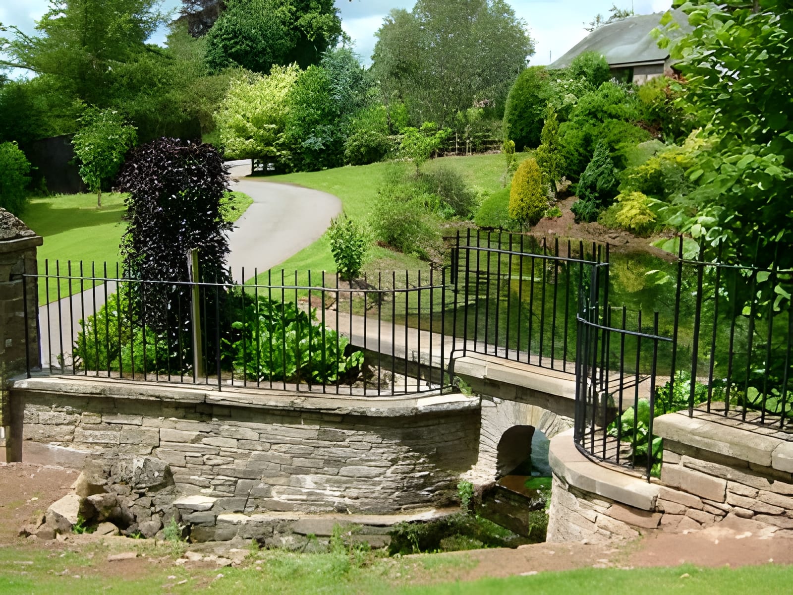 Wrought Iron Garden Railings Wrought Iron Garden Railings