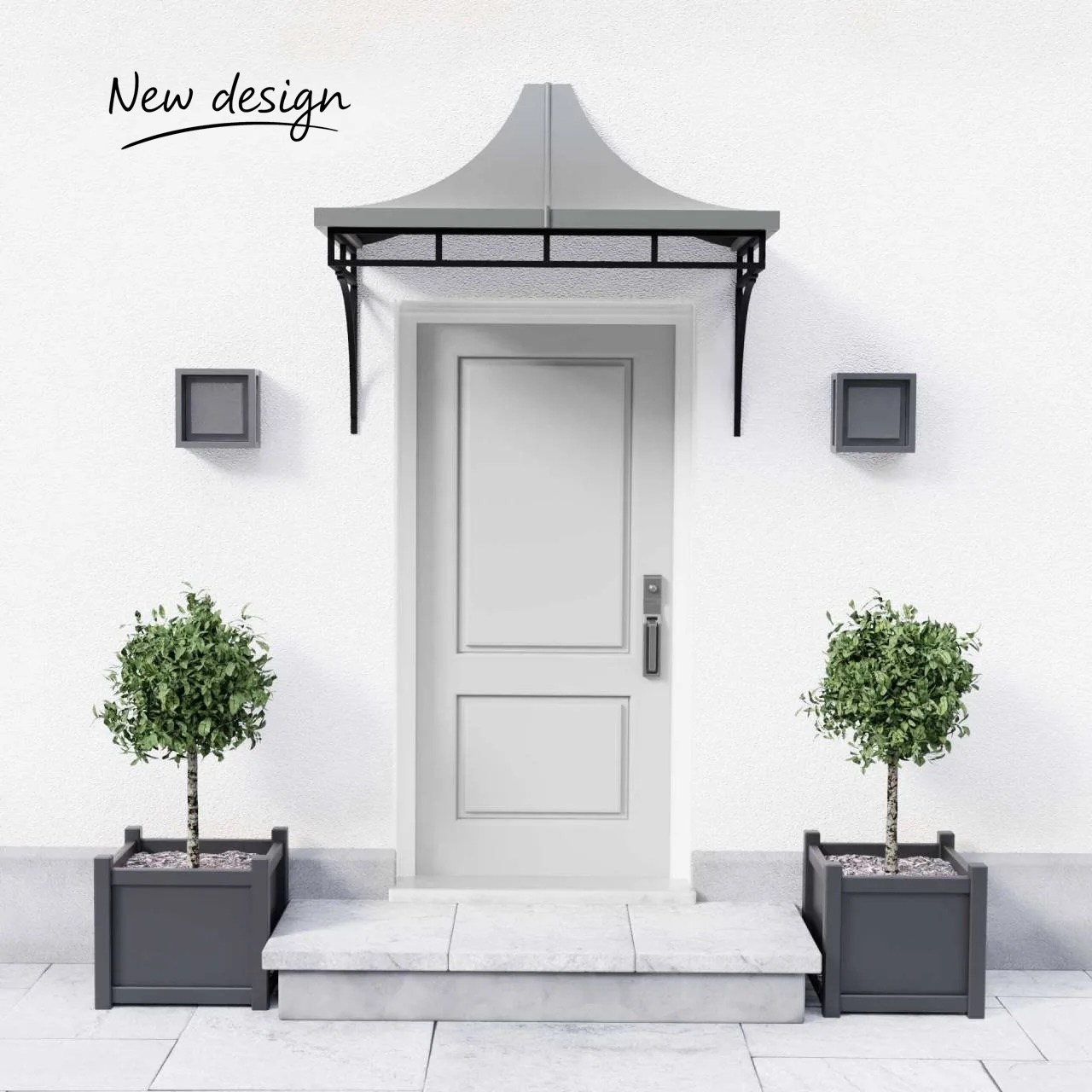Chatsworth Metal Front Door Canopy copy Chatsworth Metal Front Door Canopy copy