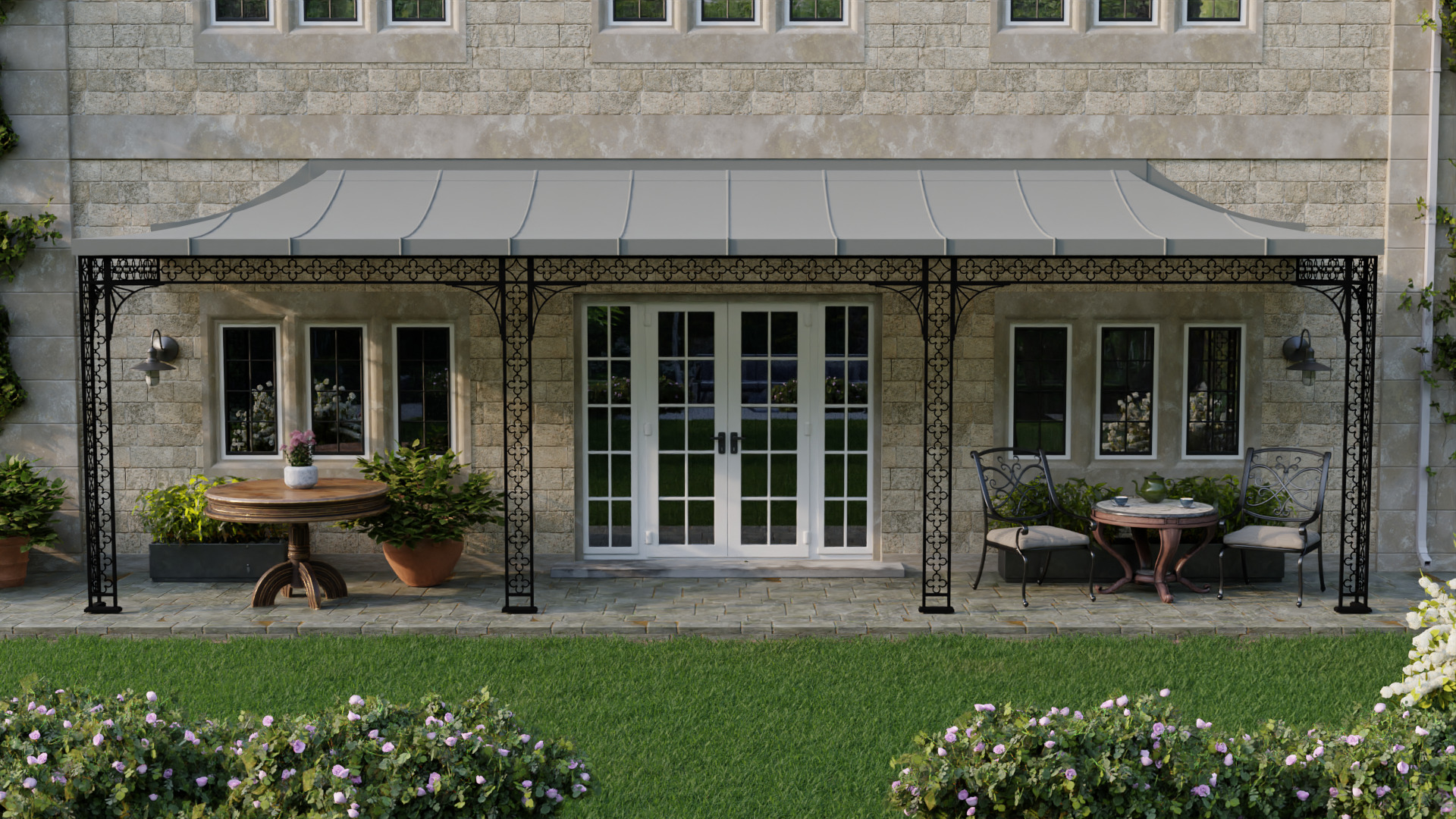 Quatrefoil Veranda